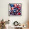 Patriotic Diamond Art Kits for Adults-Round Full Drill 5D 4th of July Diamond Painting Kits for Adults Beginners Paint by Diamonds Pictures Truck Gem Art Painting Kits DIY Crafts Kits 12x12inch